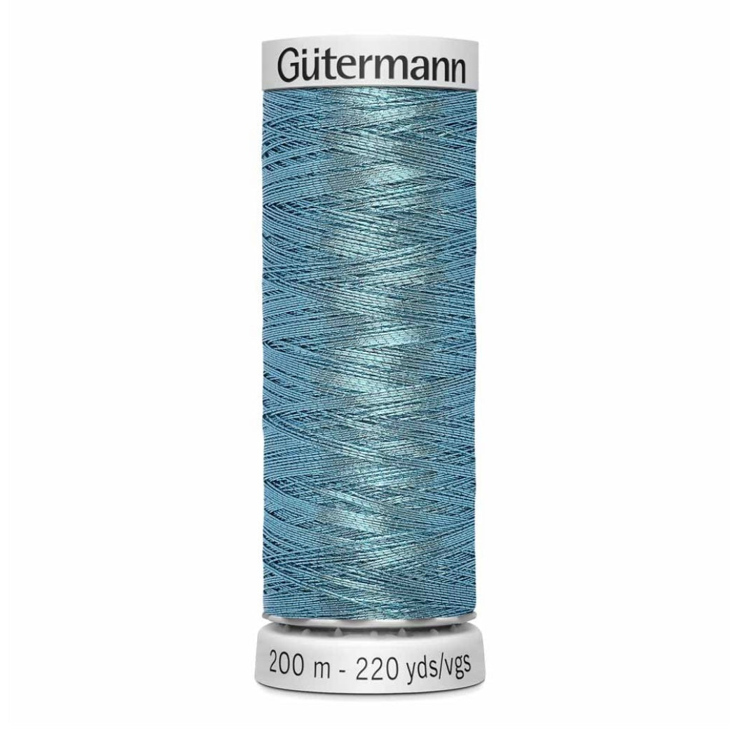 Dekor Metallic Thread - 200m - True Blue