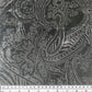 Paisley Silk Velvet - Black