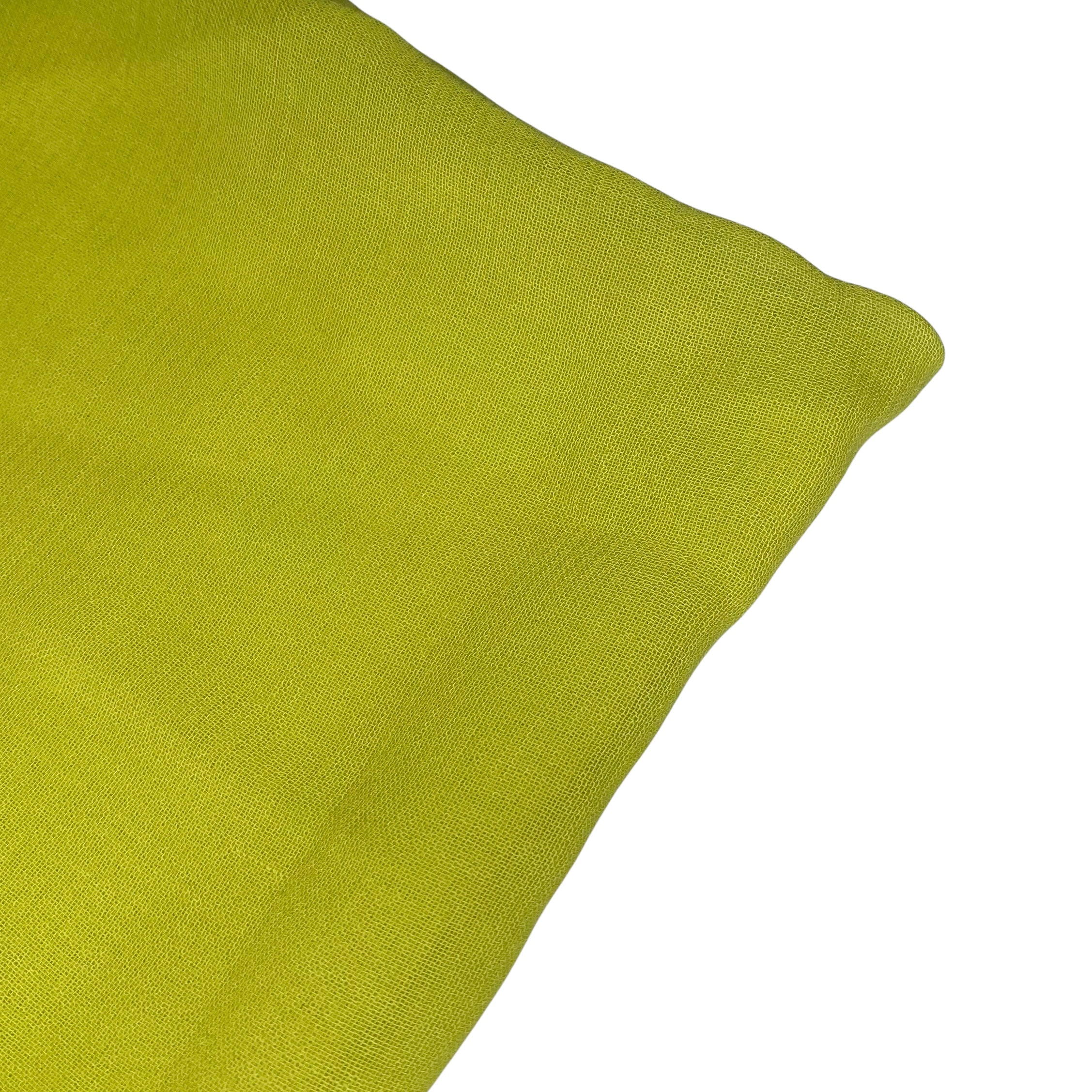 Cotton/Silk Voile - Lime