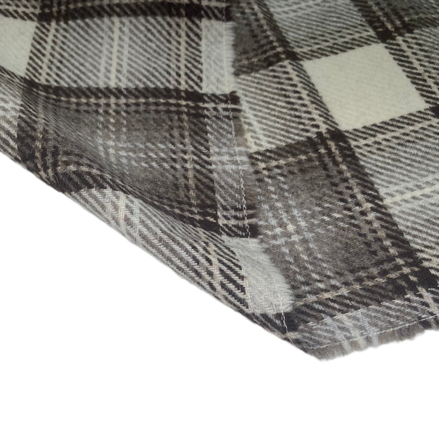 Wool Plaid - Beige/Brown