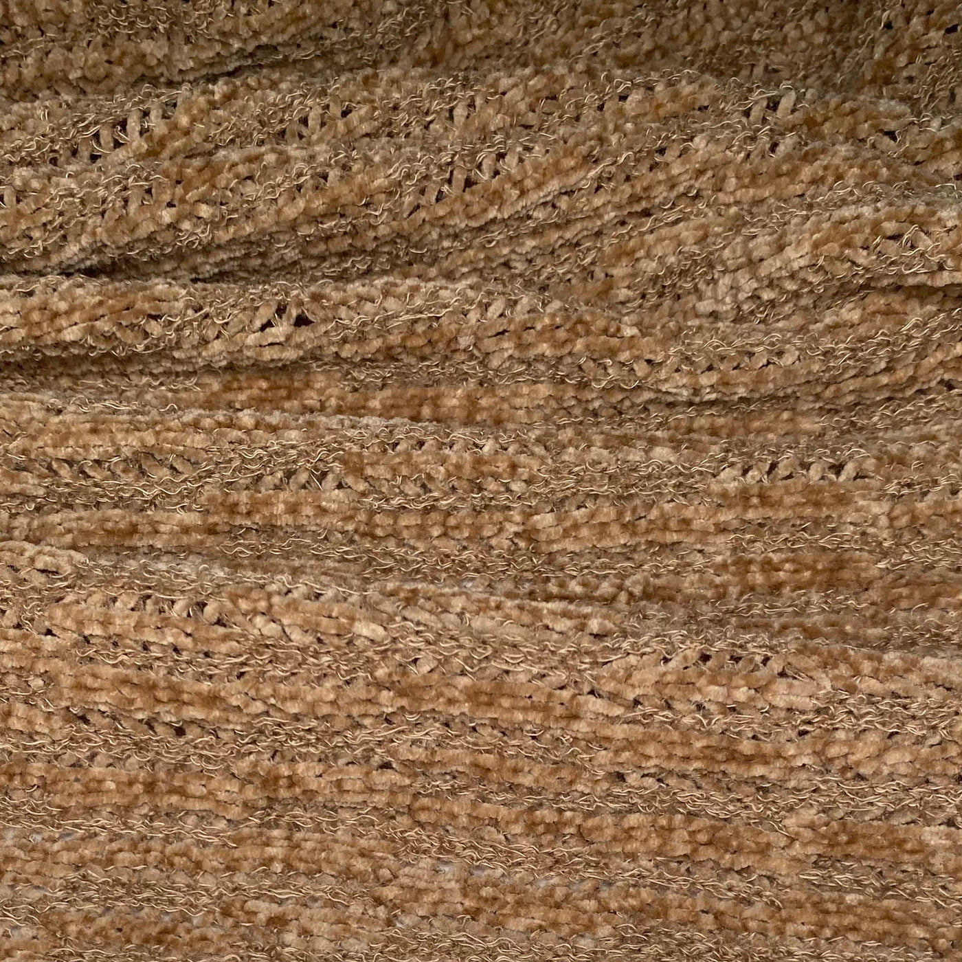 Chenille Polyester Knit - Brown