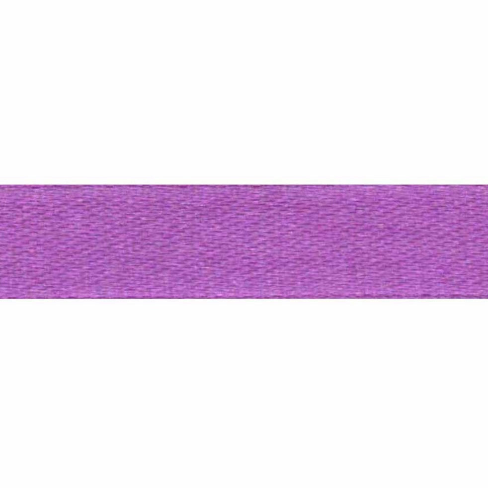 Double Sided Satin Ribbon - 6mm x 4m - Purple