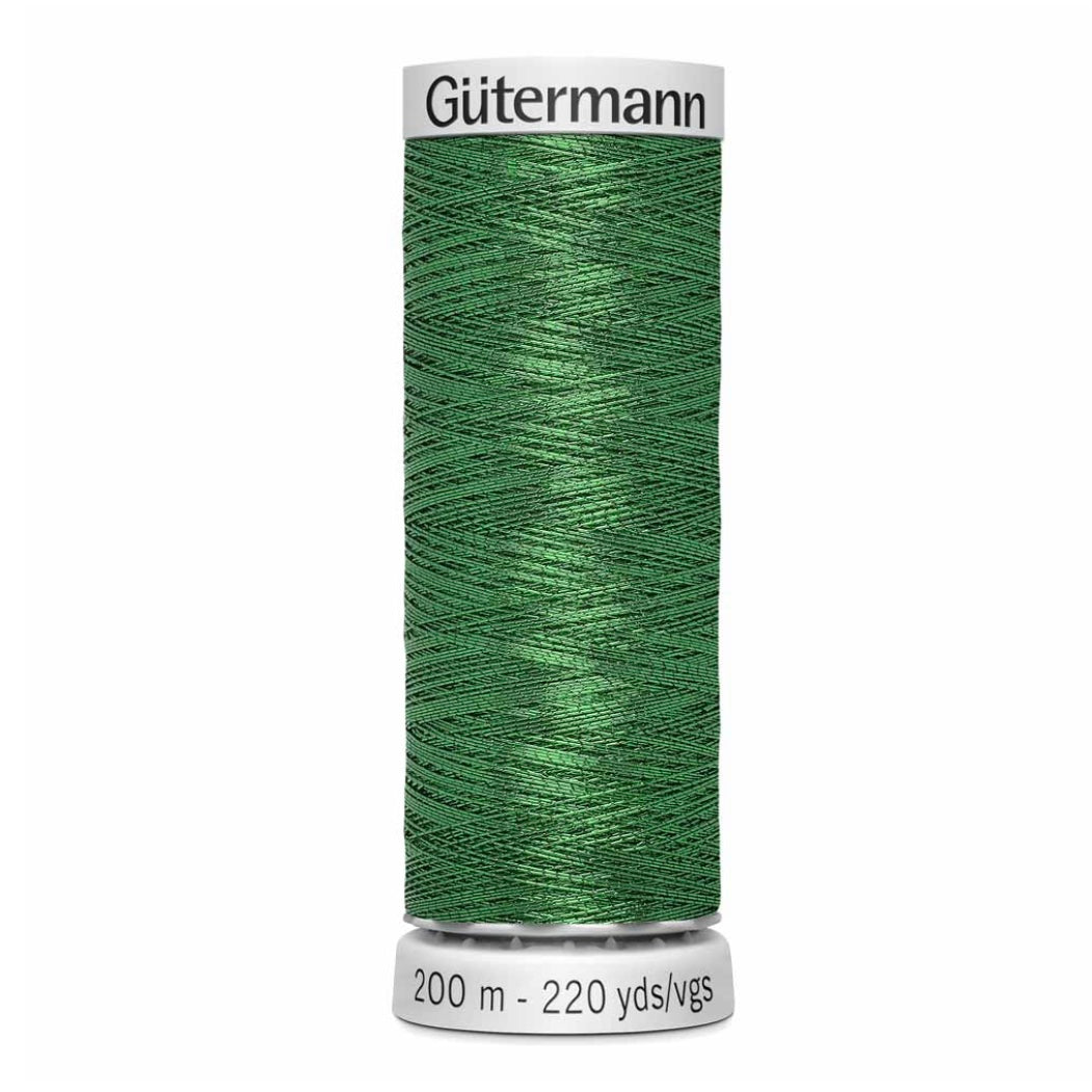 Dekor Metallic Thread - 200m - Brilliant Pink