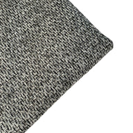 Upholstery - Designer Remnant - White/Grey/Black