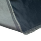 Polyester Shantung Satin - 56” - Black/Grey