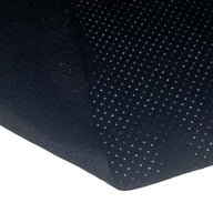 Perforated Faux Suede - Black
