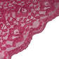 Floral Corded Lace with Scalloped Edges - Pink