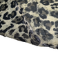 Crinkled Printed Polyester Chiffon - Cheetah