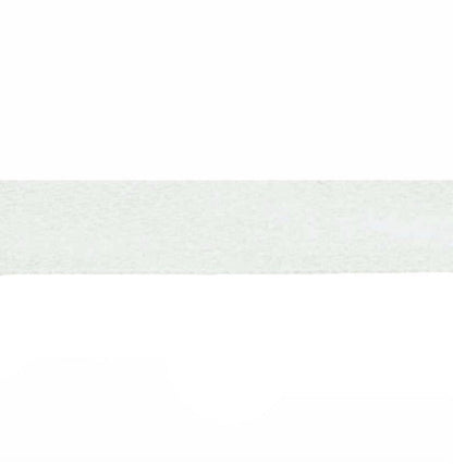 Double Sided Satin Ribbon - 10mm x 3m - White