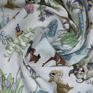 Quilting Cotton - Bambi & Friends - Remnant