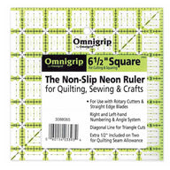 Non Slip Square Ruler - 3 1/2” x 3 1/2”