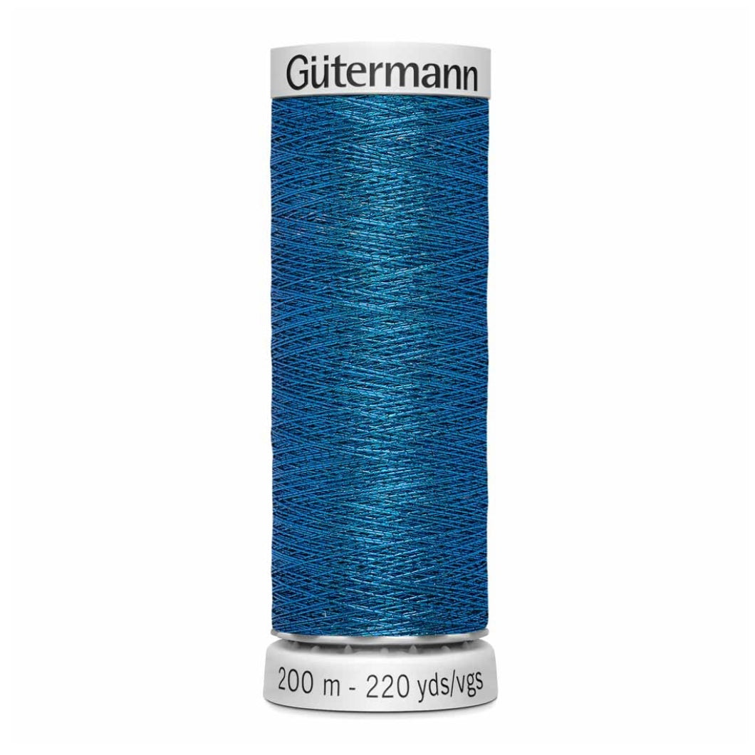 Dekor Metallic Thread - 200m - Royal Blue