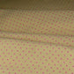 Polka Dot Silk Crepe - 44" - Yellow/Pink