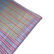 Striped Cotton Satin - 44”