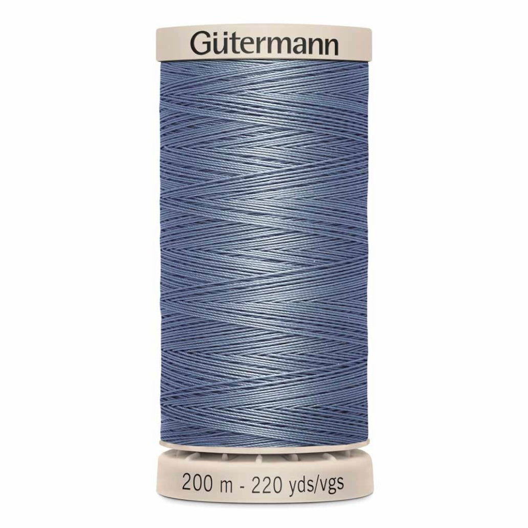 Cotton Hand Quilting 50wt Thread - 200m - Light Grey