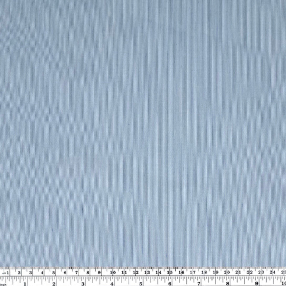 Yarn Dyed - Striped Cotton - Blue/White