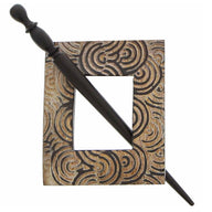 Shawl Pin - Wood - 3 3/4”