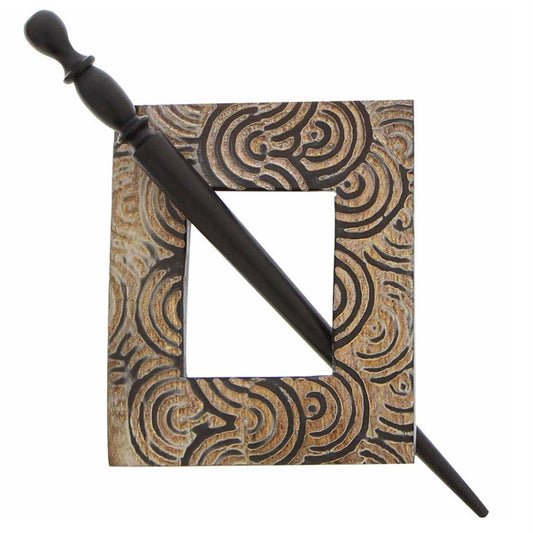 Shawl Pin - Wood - 3 3/4”