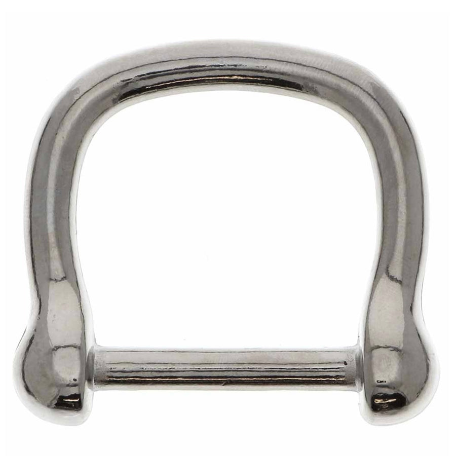 Fashion Metal D-Rings - 25mm (1″) - Silver - 2 pcs.