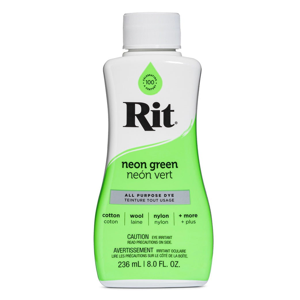 Rit All Purpose Dye, Neon Green - 8.0 fl oz