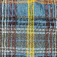 Scottish Wool Plaid Seersucker - Blue