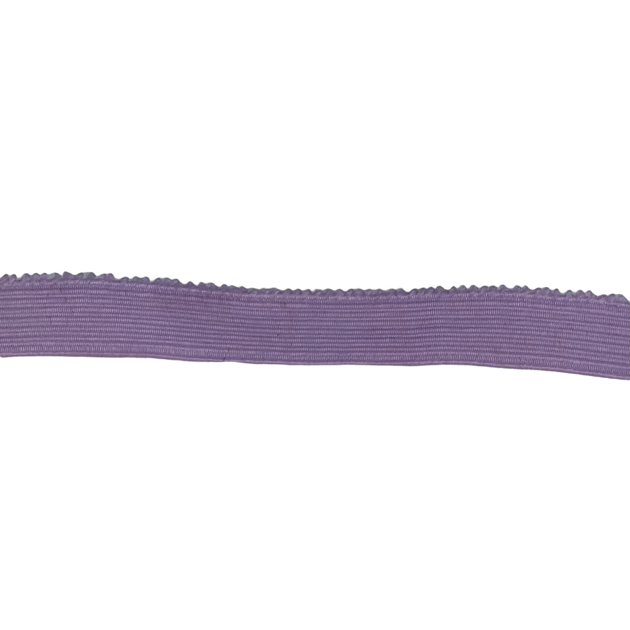 Picot Edge Decorative Elastic - 13mm - By the Yard - Light Purple