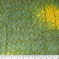Embroidered Silk Organza - 44” - Green/Yellow