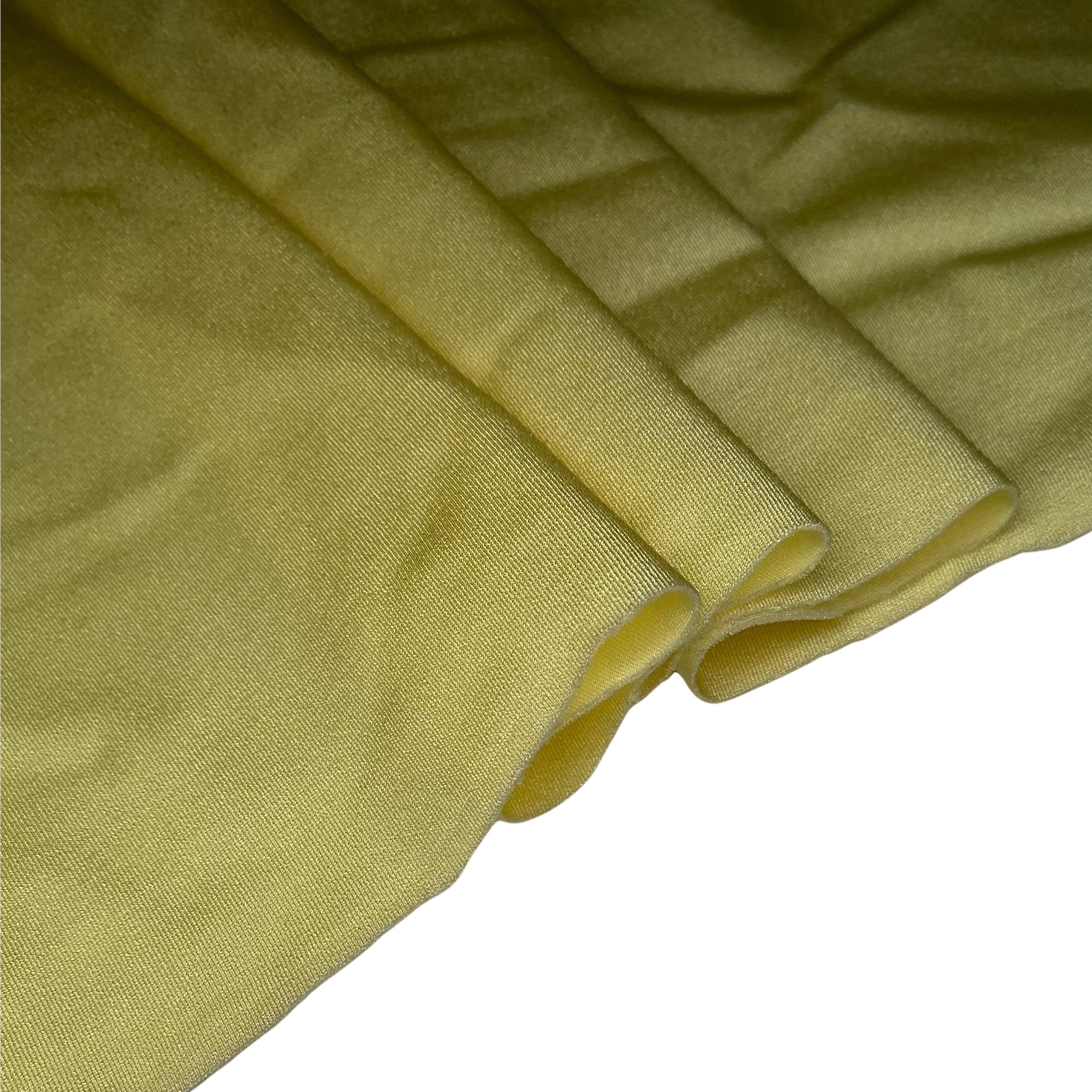 Shimmer Nylon Spandex- 62” - Light Yellow