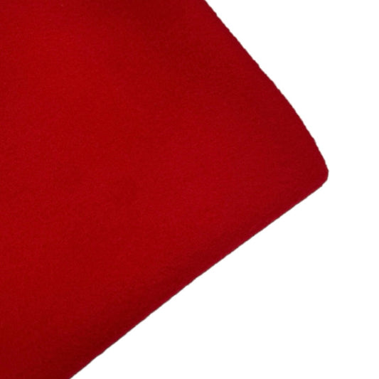 Plush Polar Fleece - True Red