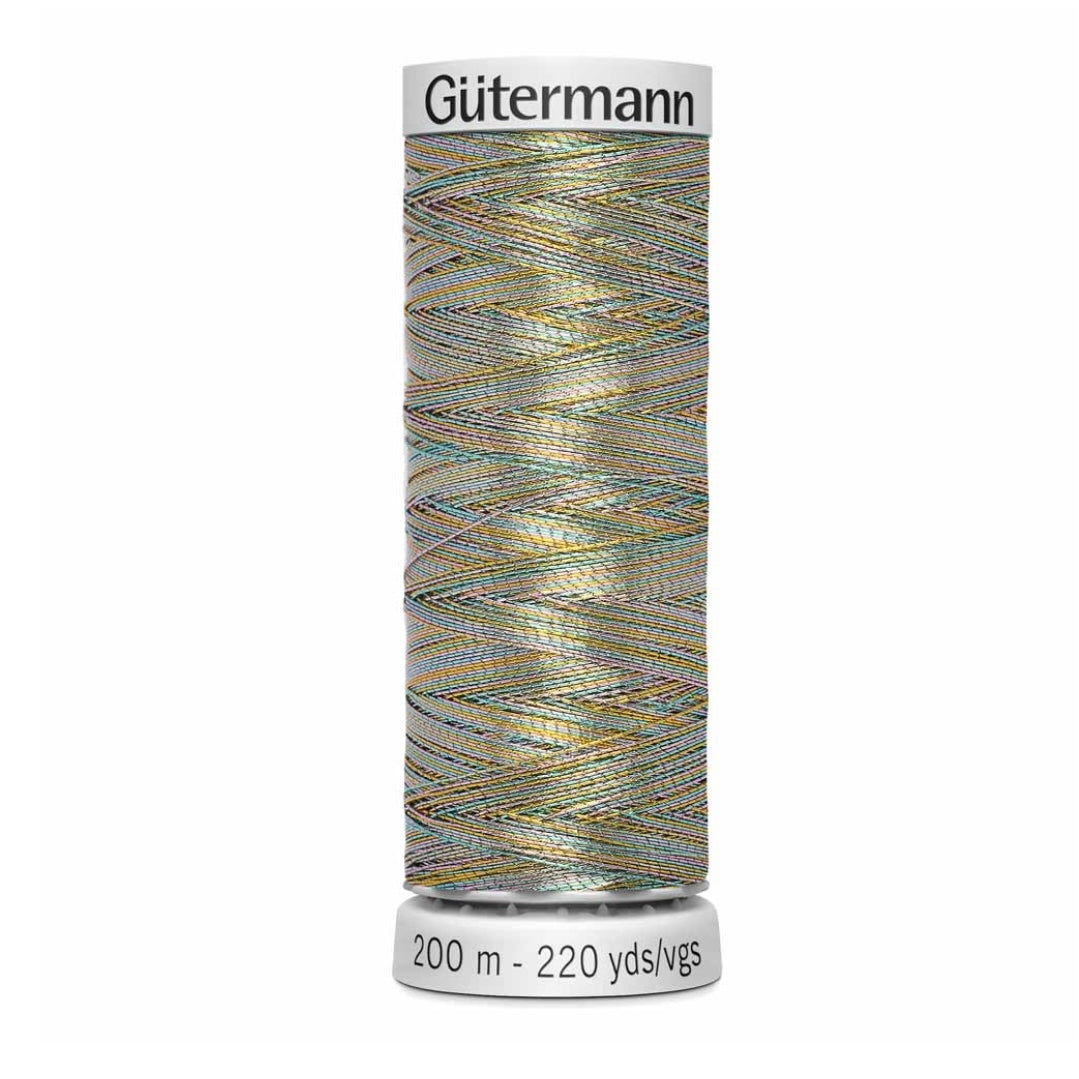 Dekor Variegated Metallic Thread - 200m - Summer Day