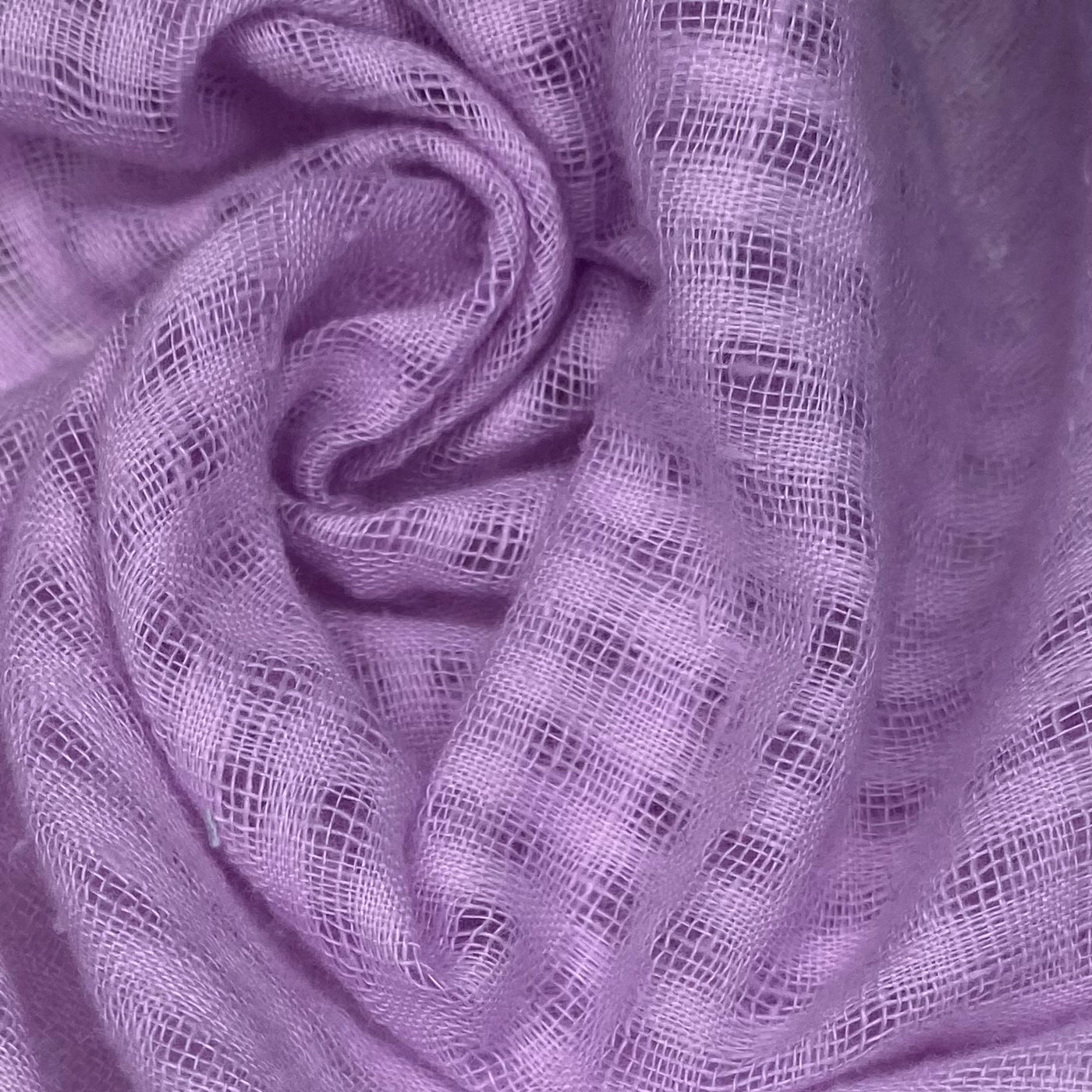 Plaid Cotton Gauze - Purple