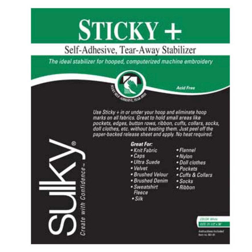 Sticky + Tear-Away - White - 50 x 91cm pkg (20″ x 36″)