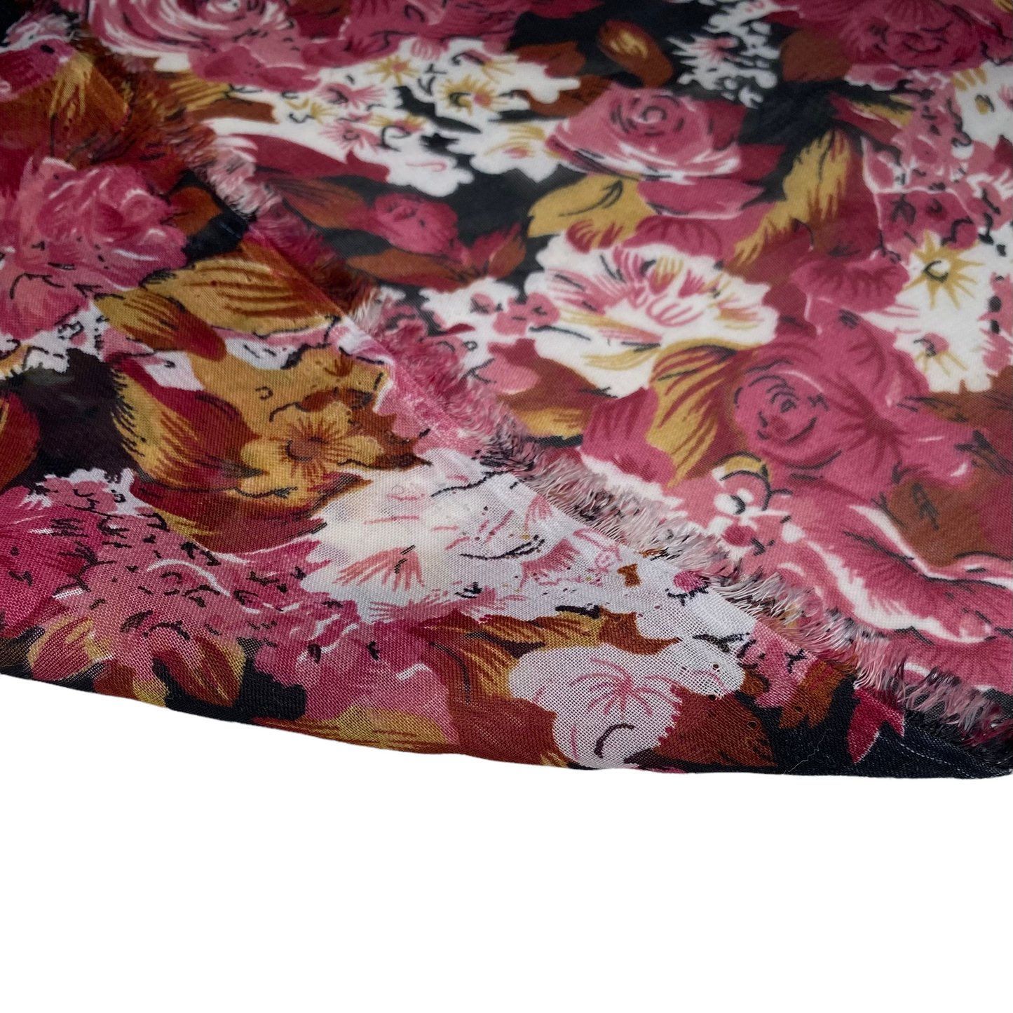 Floral Polyester Chiffon - 56”