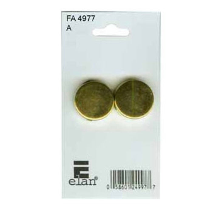 Buttons to Cover - 29mm - Gold - 1 set