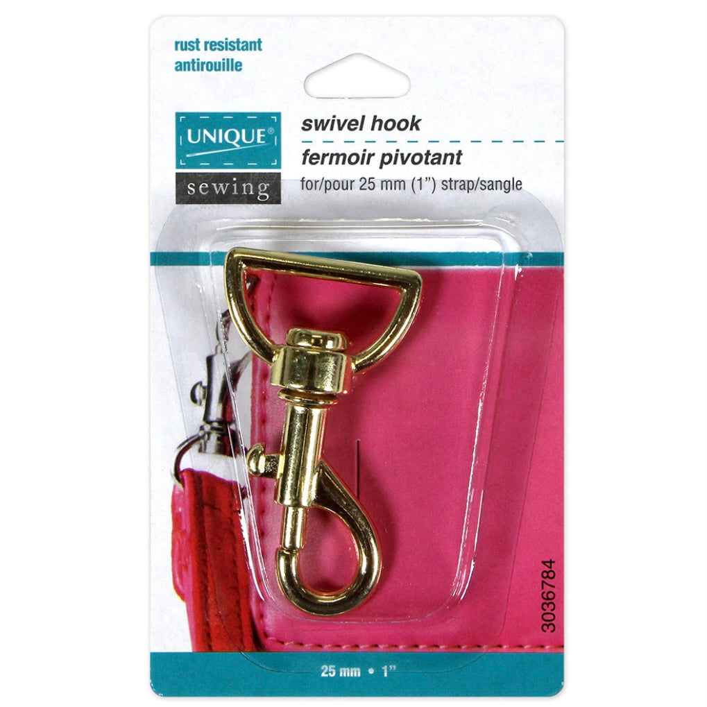Swivel Hook - 25mm (1″) - Silver - 1pc