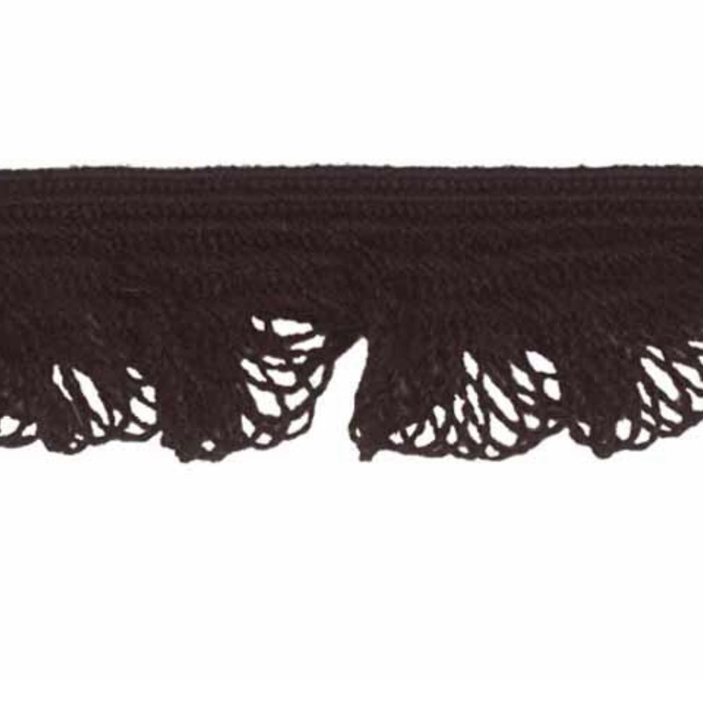 Novelty Ruffle - 14mm - By the Yard - Brown