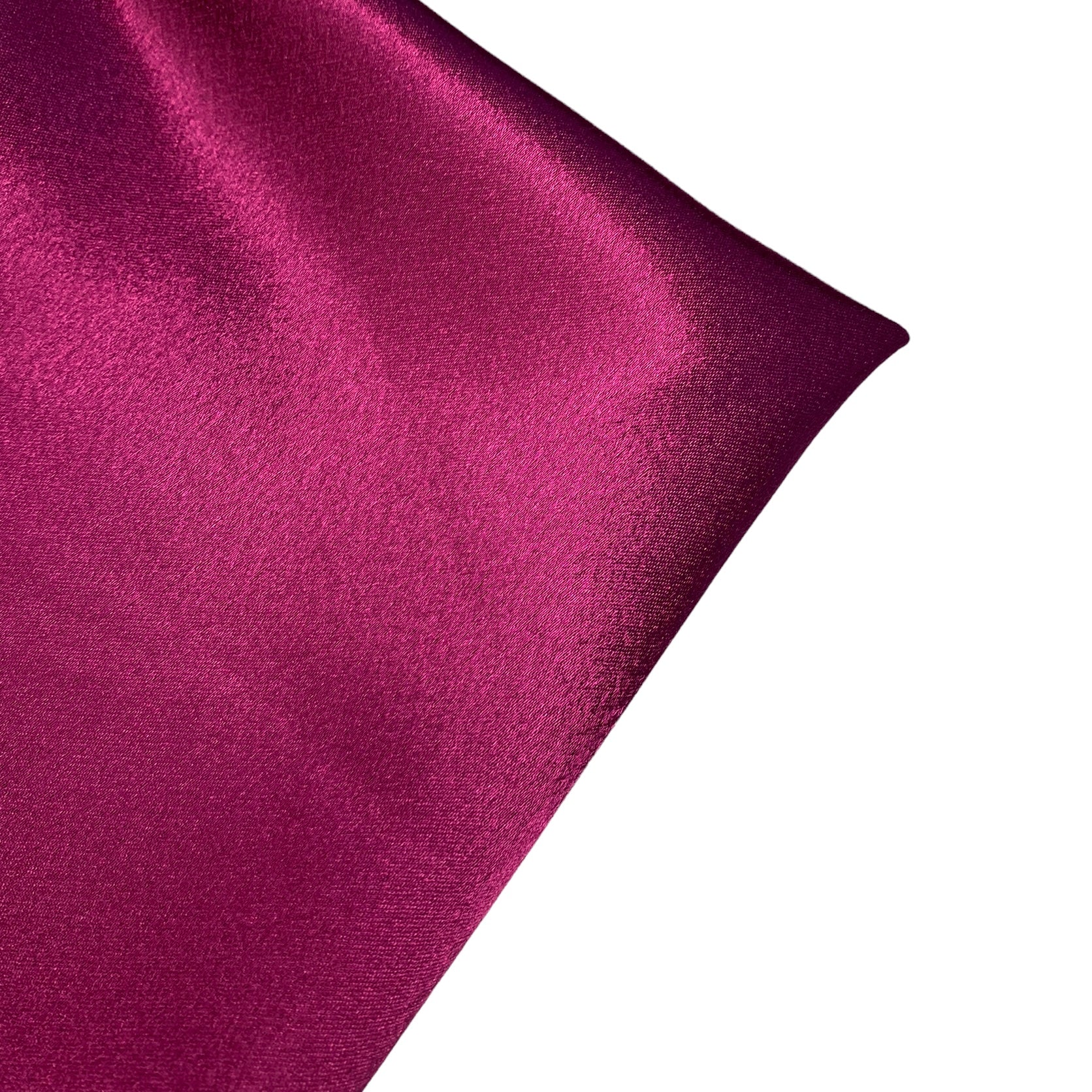 Polyester Crepe Back Satin - 44” - Raspberry