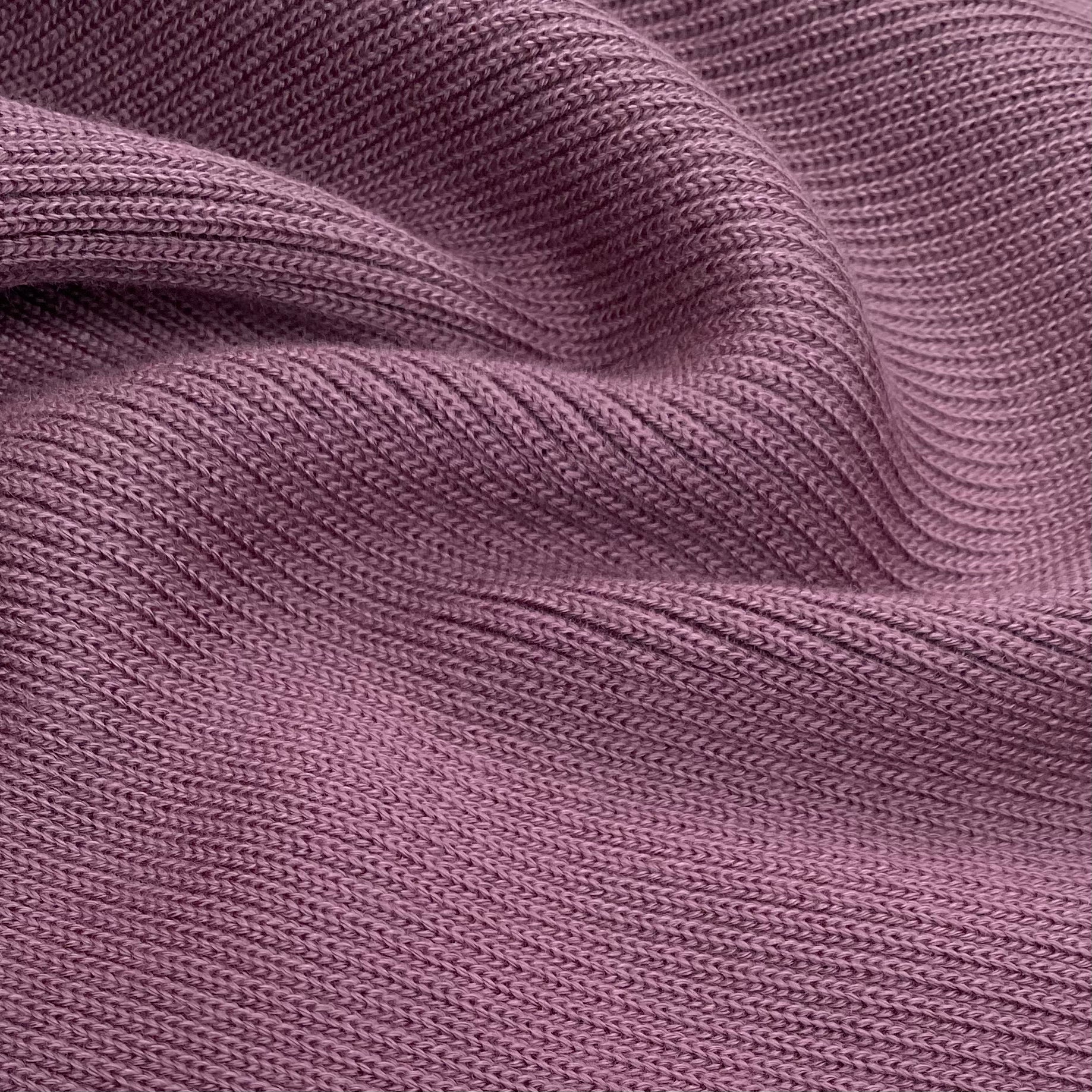 Heavyweight Tubular Rib Knit - Dogwood