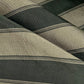 Striped Silk Taffeta - Green/Gold