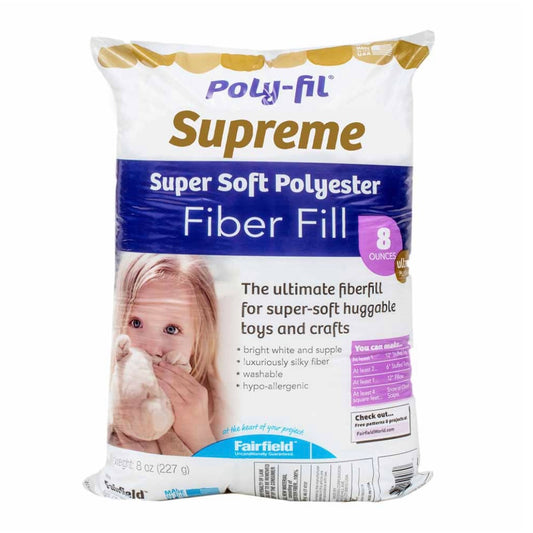 Ultra Plush Fiberfill - 8 oz Bag
