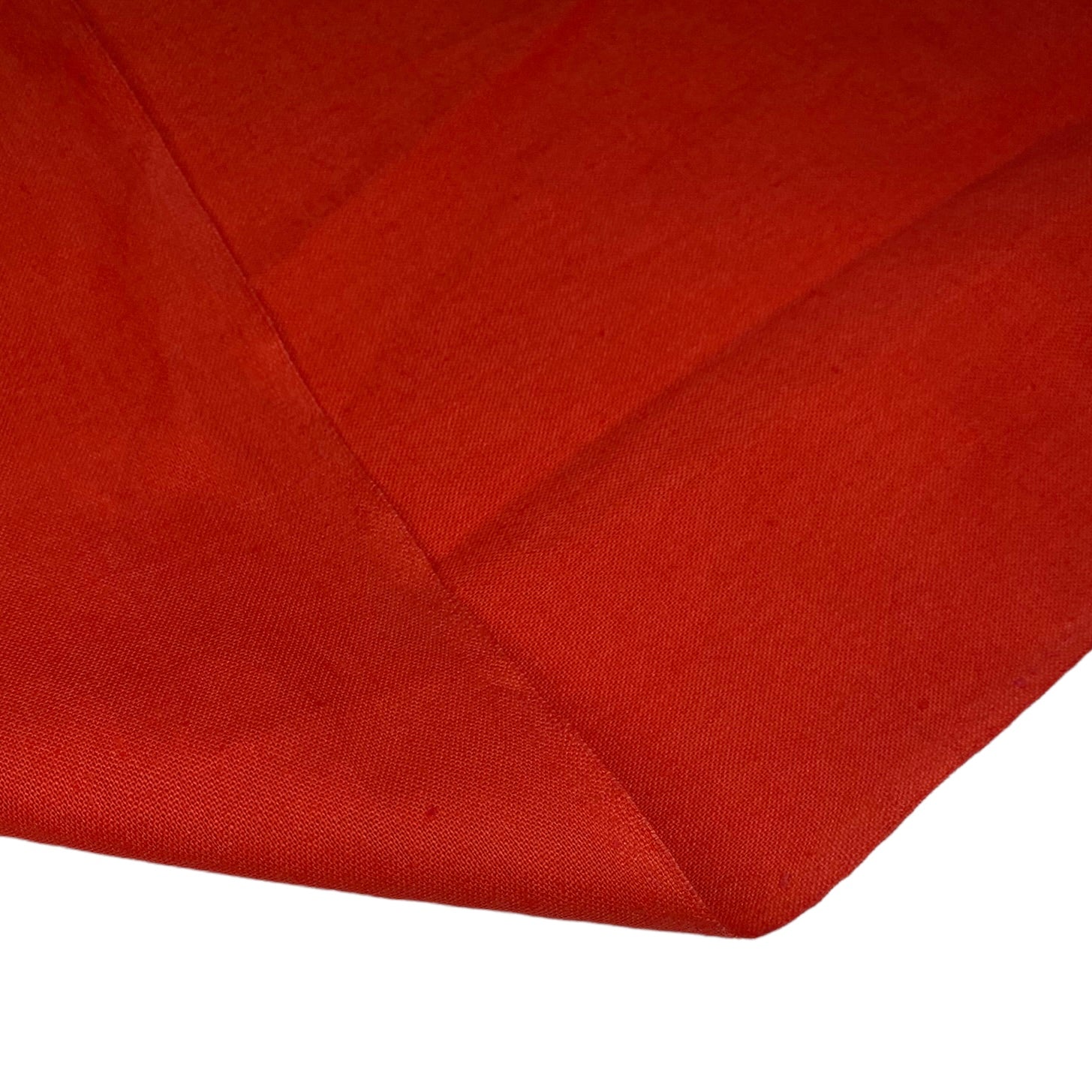 Cotton/Linen Blend - Orange