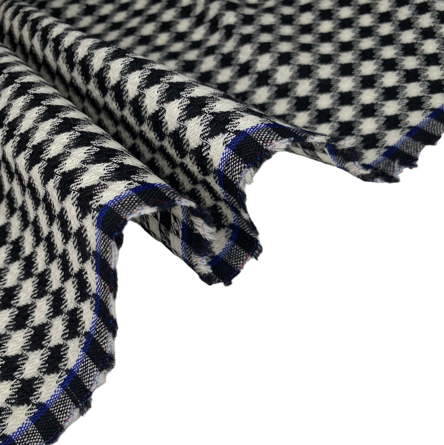 Checkered Wool - Black/White