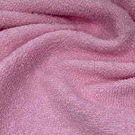 Double Sided Cotton Terry Towel - Pink