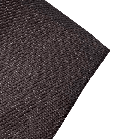 Stretch Cotton Twill Denim - 10oz - Brown