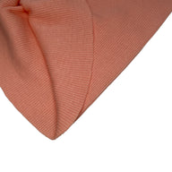 Cotton Tubular Rib Knit - Peach