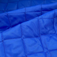 Quilted Nylon - Square - Blue