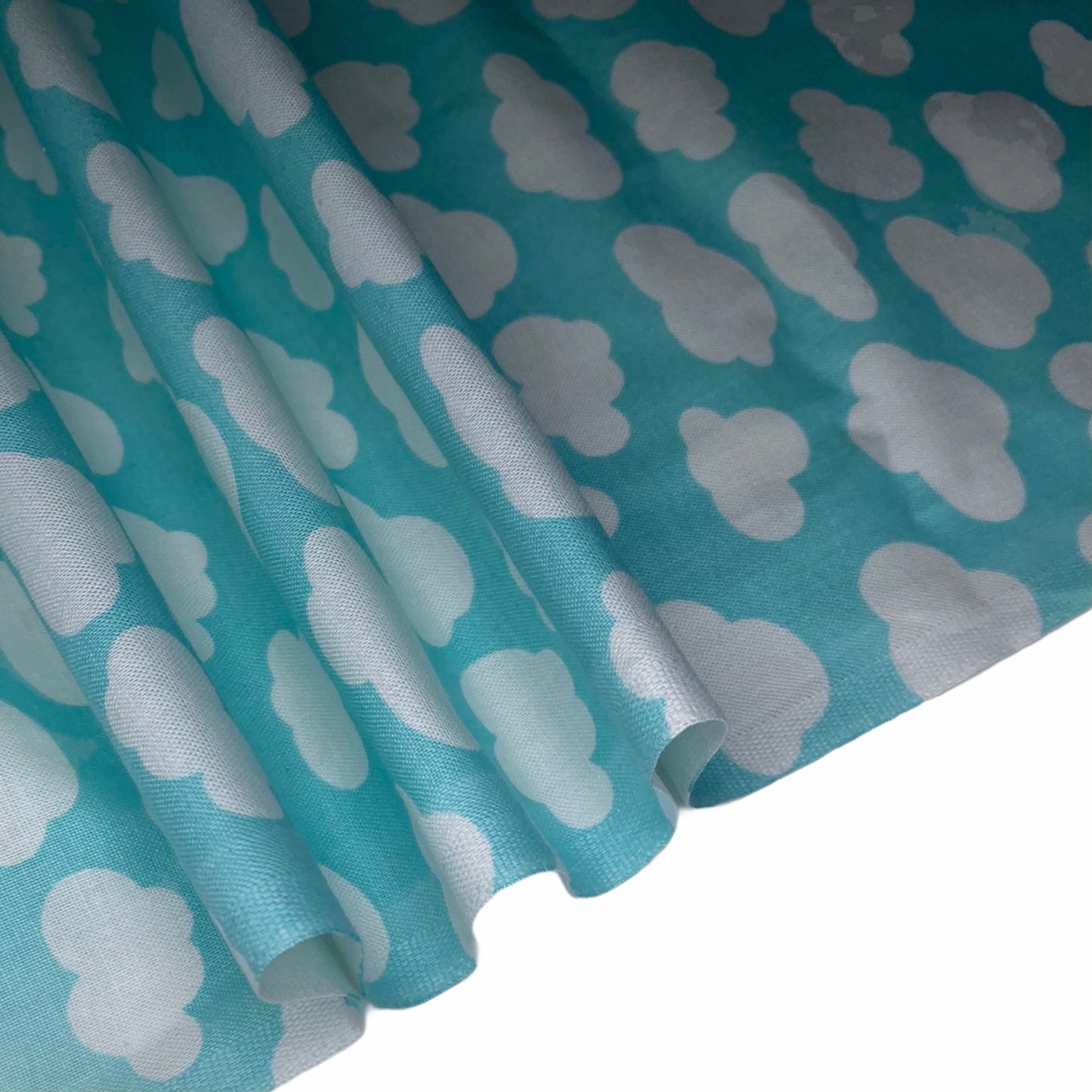 Quilting Cotton - Clouds - 44” - Blue/White