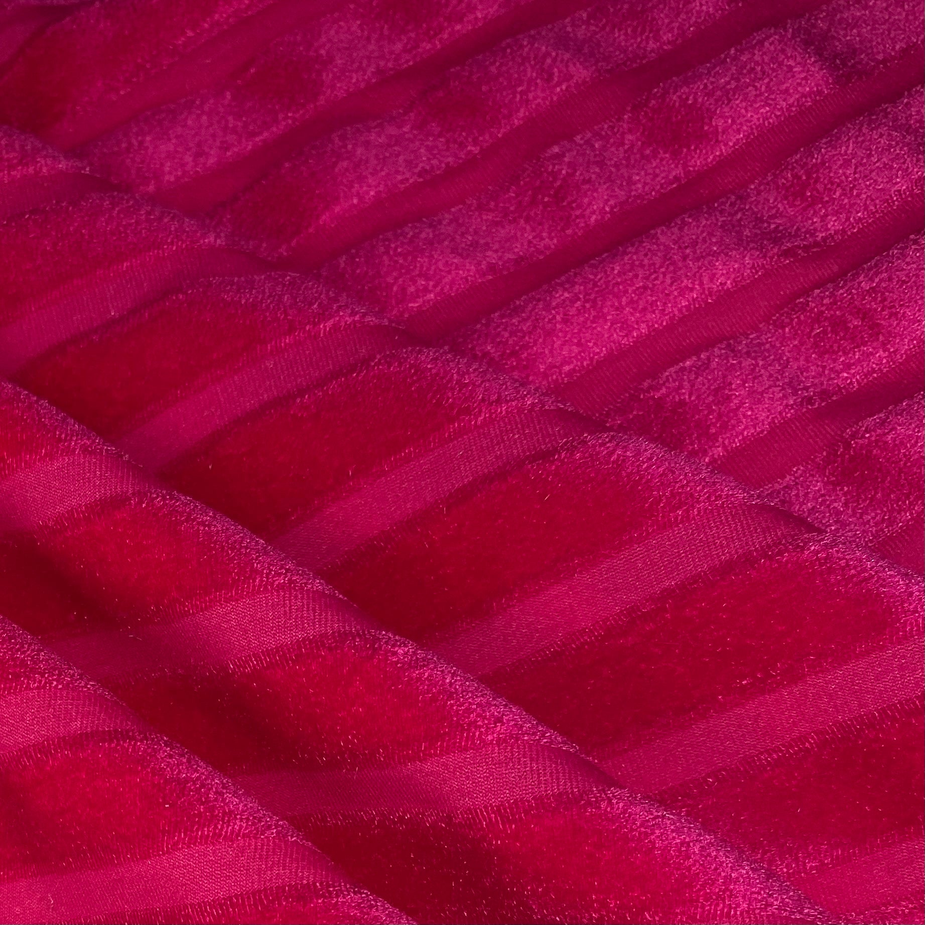 Striped Velvet Knit - Pink
