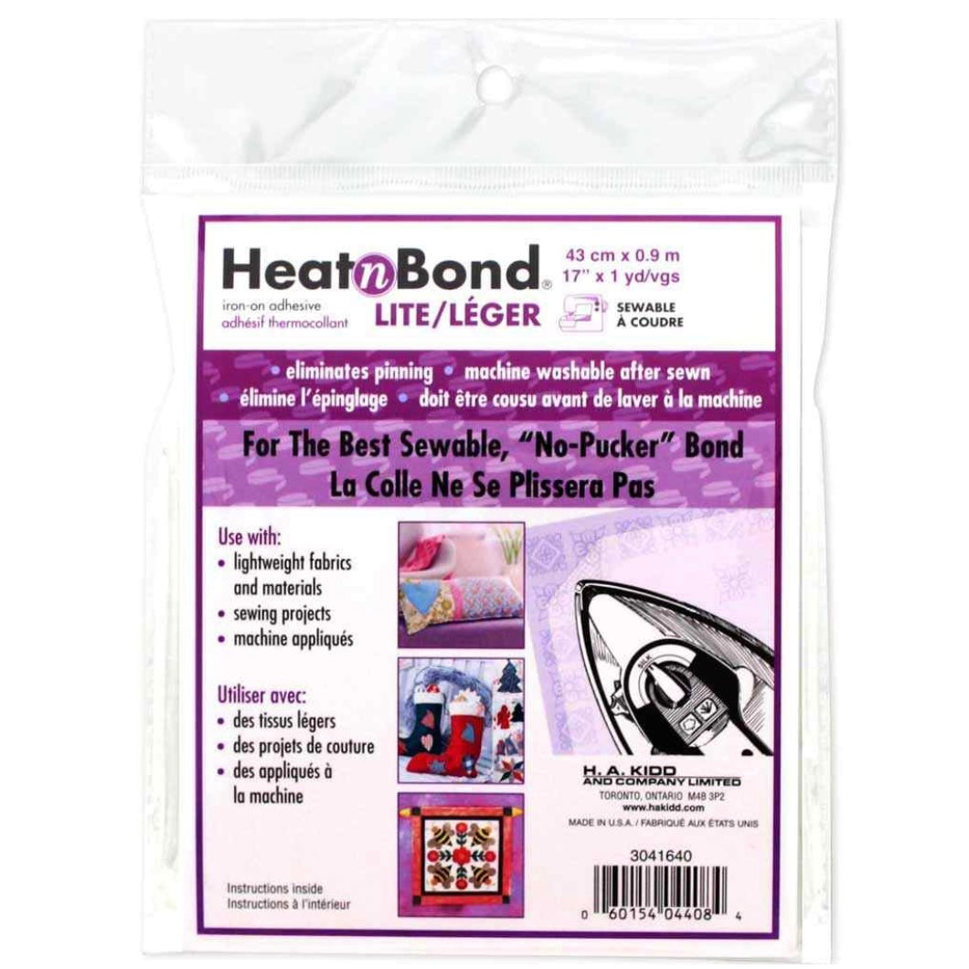 Lite Iron-On Adhesive Sheets - 43cm x .9m