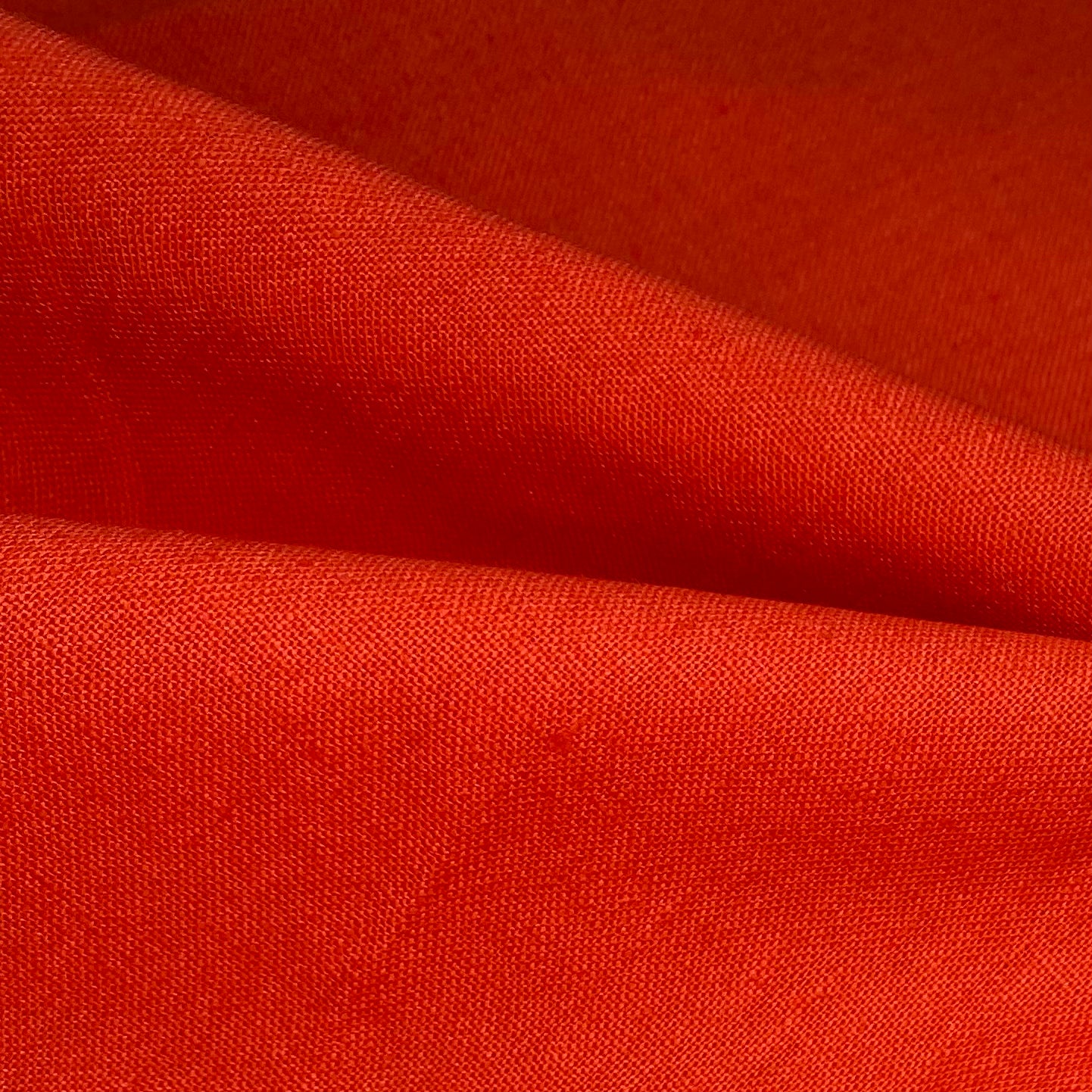 Cotton/Linen Blend - Orange